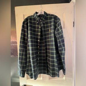 Mens Ralph Lauren Button Up